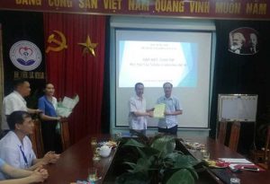 Gặp mặt chia tay cán bộ nghỉ chế độ hưu trí