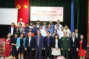 KHAI GIẢNG LỚP CHUYÊN KHOA IICHUYÊN NGÀNH QUẢN LÝ Y TẾ, NIÊN KHÓA  202-2023