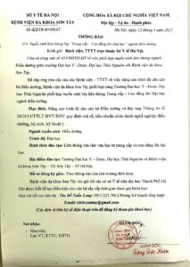 Bệnh viện đa khoa Sơn Tây cùng Trường Đại học Y – Dược, Đại học Thái Nguyên phối hợp tuyển sinh lớp liên thông Trung cấp – Cao đẳng lên Đại học ngành điều dưỡng.