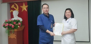 BỆNH VIỆN ĐA KHOA SƠN TÂY CÔNG BỐ QUYẾT ĐỊNH BỔ NHIỆM, BỔ NHIỆM LẠI LÃNH ĐẠO MỘT SỐ KHOA