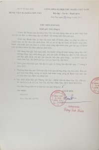 Thư mời báo giá mua thuốc phục vụ công tác điều trị