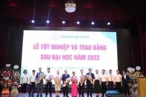 Lễ tốt nghiệp và trao bằng Tiến sĩ, Chuyên khoa cấp I và Chuyên khoa cấp II năm 2023