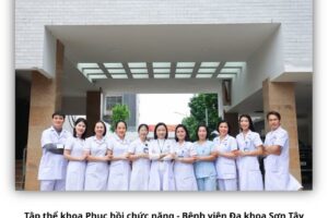 BỆNH VIỆN ĐA KHOA SƠN TÂY KHOA PHỤC HỒI CHỨC NĂNG