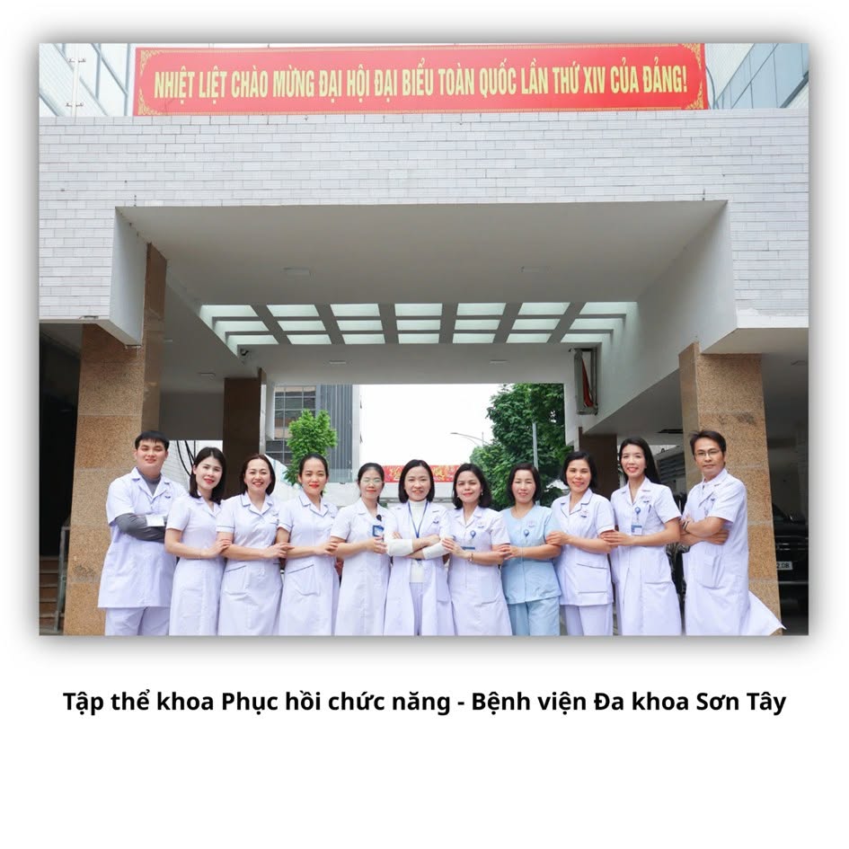 BỆNH VIỆN ĐA KHOA SƠN TÂY KHOA PHỤC HỒI CHỨC NĂNG