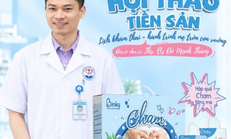 🤰 HỘI THẢO TIỀN SẢN – LỊCH KHÁM THAI, HÀNH TRÌNH MẸ TRÒN CON VUÔNG 💙