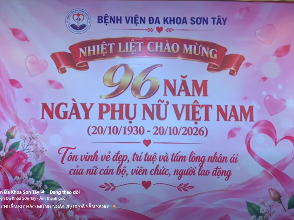 🌸 KHÔNG KHÍ CHUẨN BỊ CHÀO MỪNG NGÀY 20/10 ĐÃ SẴN SÀNG! 💐